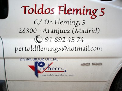 Toldos Fleming en Aranjuez - Distribuidor de Toldos Pacheco
